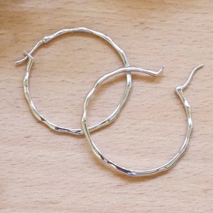 Perfect Imperfection Hoops