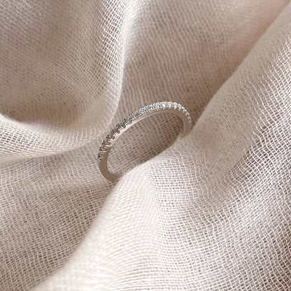 White Anelli Ring