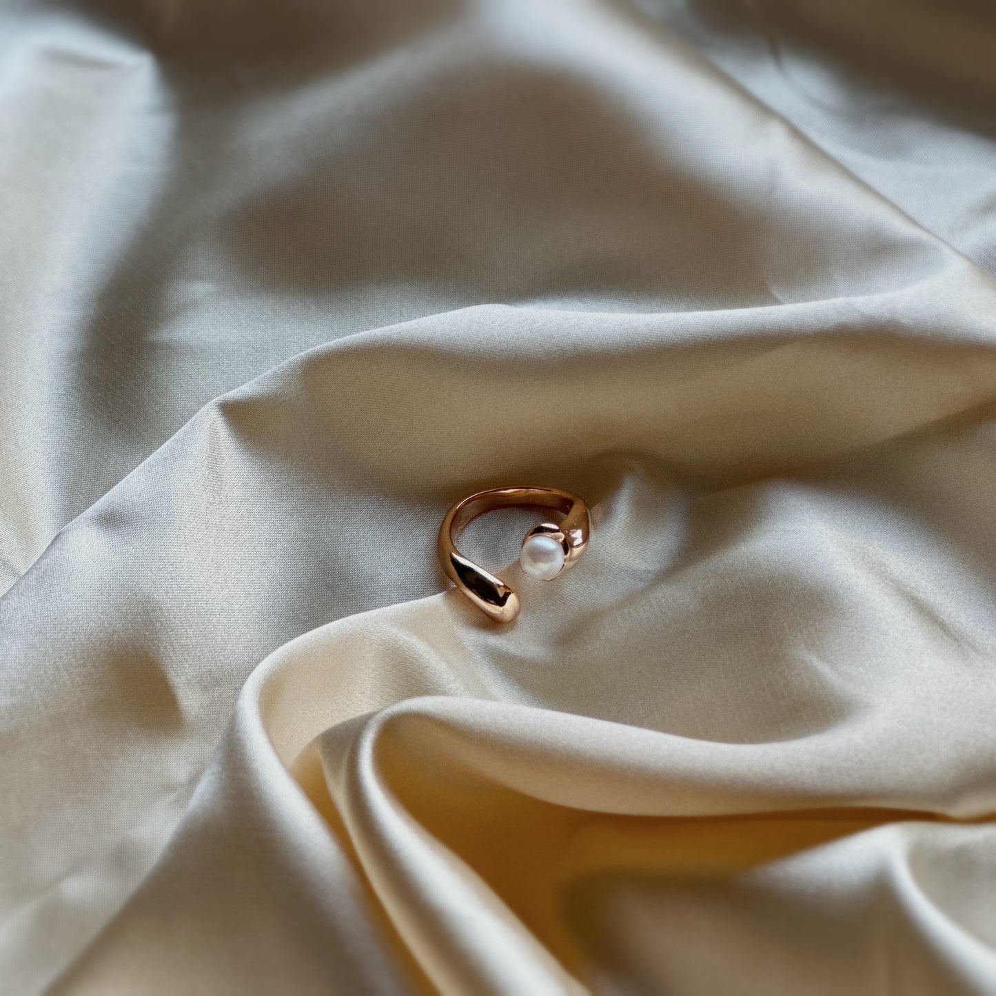 Cascade Pearl Ring