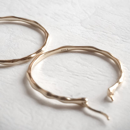 Perfect Imperfection Hoops